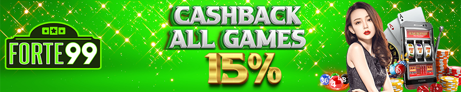 CASHBACK ALL GAMES 15%